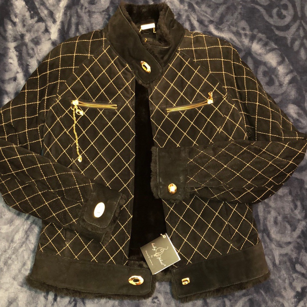 NEW!!  Baby Phat Leather Jacket.  Make me an offer